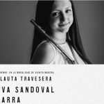 Eva Sandoval Parra, flautista de nuestra Agrupación, en el Ciclo de Conciertos Promocionales «Entre Cuerdas y Metales»